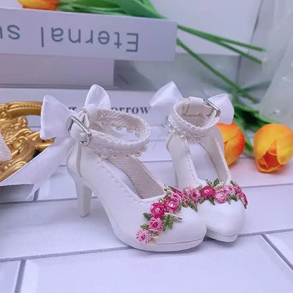 60CM BJD Doll Shoes - PU Leather Single Sandals Accessories for 1/3 Scale Dolls