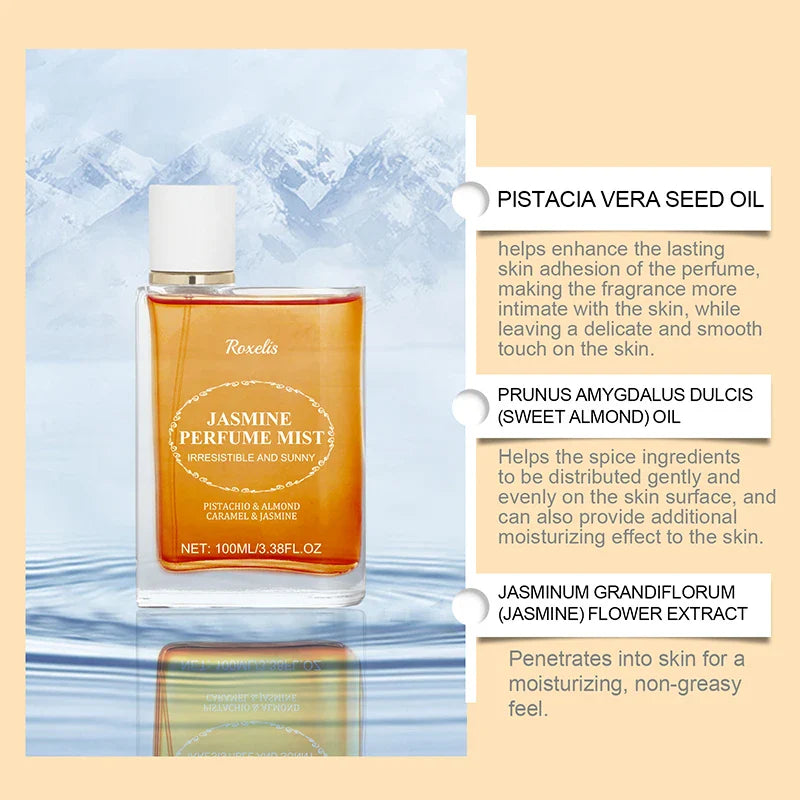 Caramel Vanilla 100ml Women’s Eau De Parfum — Long-Lasting Gourmet Body Spray with Irresistible Scent & Pheromones