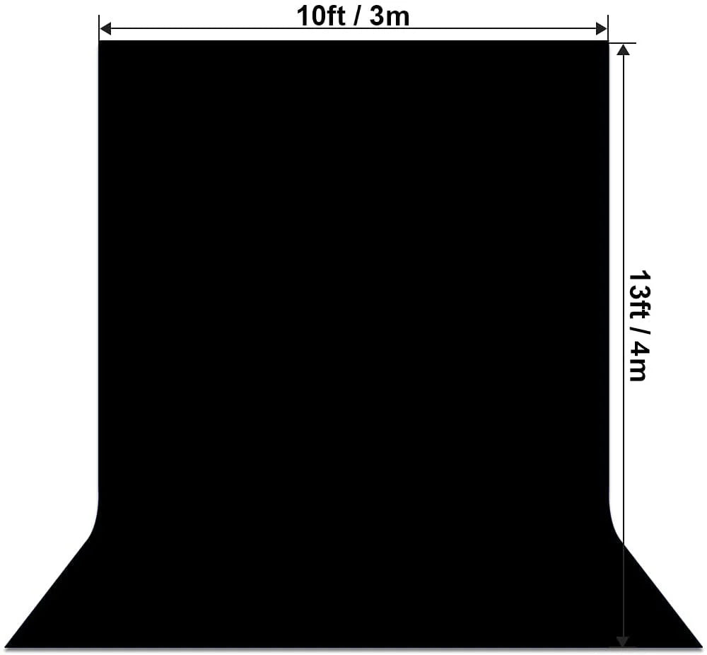 2x3M Photography Backdrop – Photo Booth & Video Background Screen Curtain for Photoshoots & Parties
