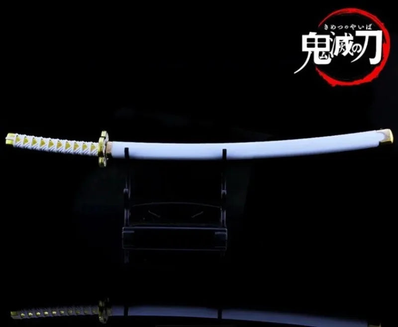 25cm Demon Slayer Katana – Kimetsu No Yaiba Real-Size Samurai Sword Anime Cosplay Prop & Home Decor