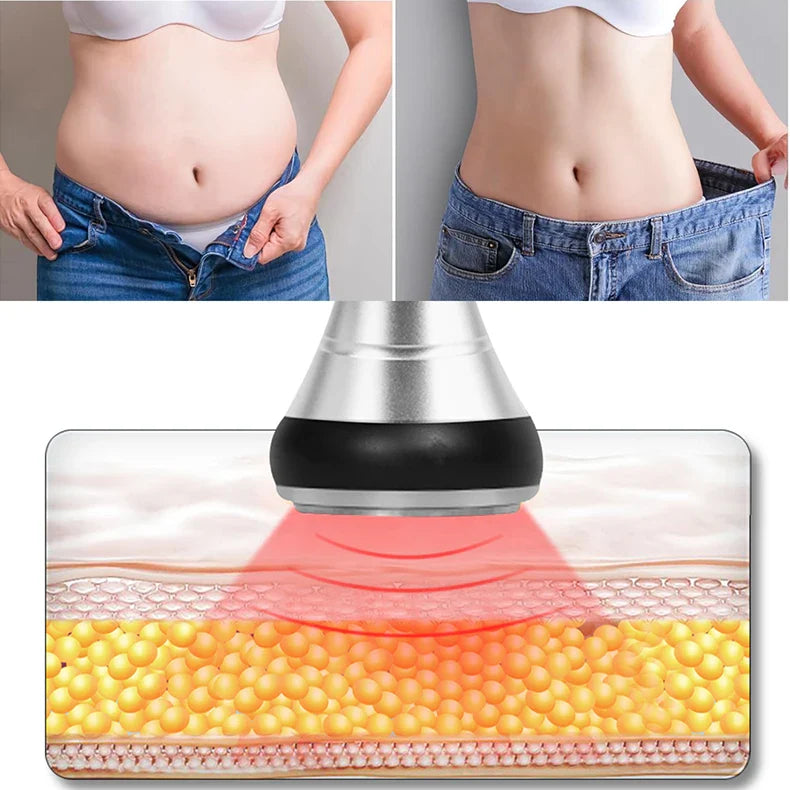 40K Cavitation 4 in 1 Ultrasonic RF Machine – Body Shaping, Weight Loss, Skin Tightening & Facial Lifting Device