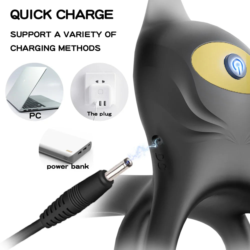 Wireless Remote Vibrating Penis Ring – Couples Cock Ring Stimulator for Delay Ejaculation and Enhanced Pleasure