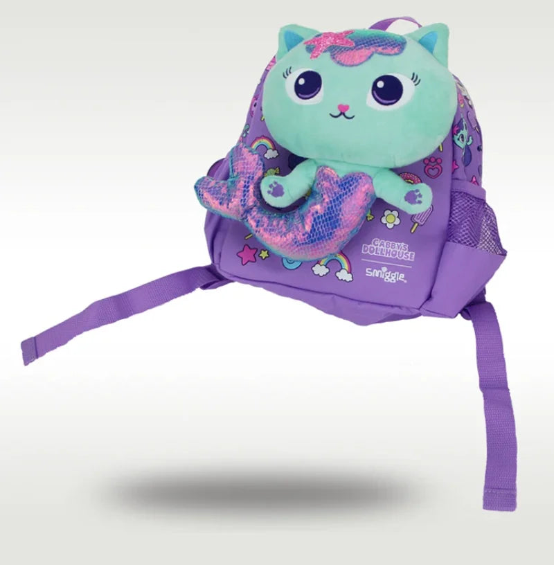 Genuine Gabby’s Dollhouse Cartoon School Bag — Anime Kawaii Backpack, Large Capacity Student Bag, Perfect Birthday Gift