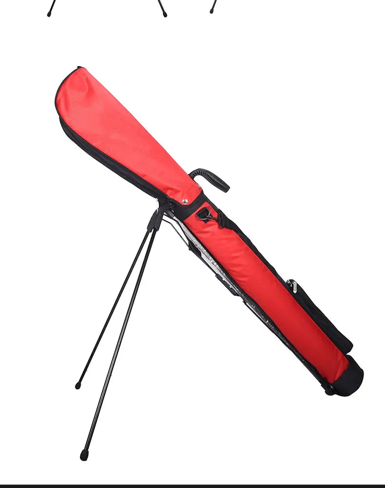 Lightweight Golf Club Bag with Bracket – Waterproof Golf Stand Carry Bag, Golf Gun Rack