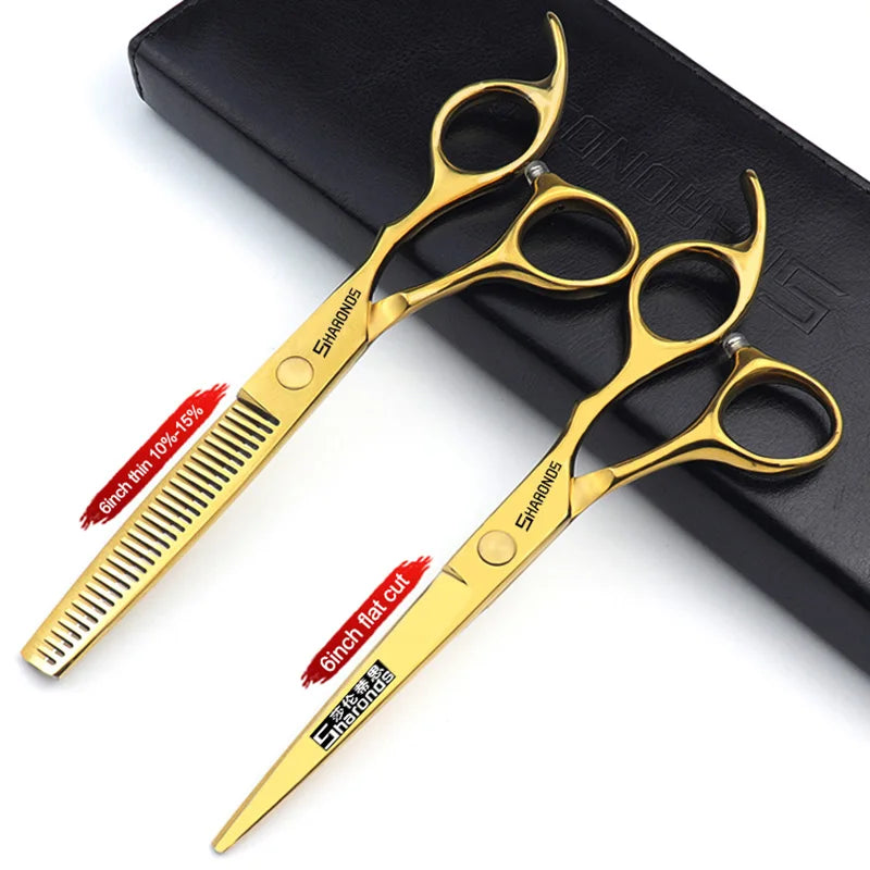 Professional Japanese Hair Cutting & Thinning Scissors – 6''/6.5''/7''/7.5'' Sharp Barber Shears for Salon & Home Use