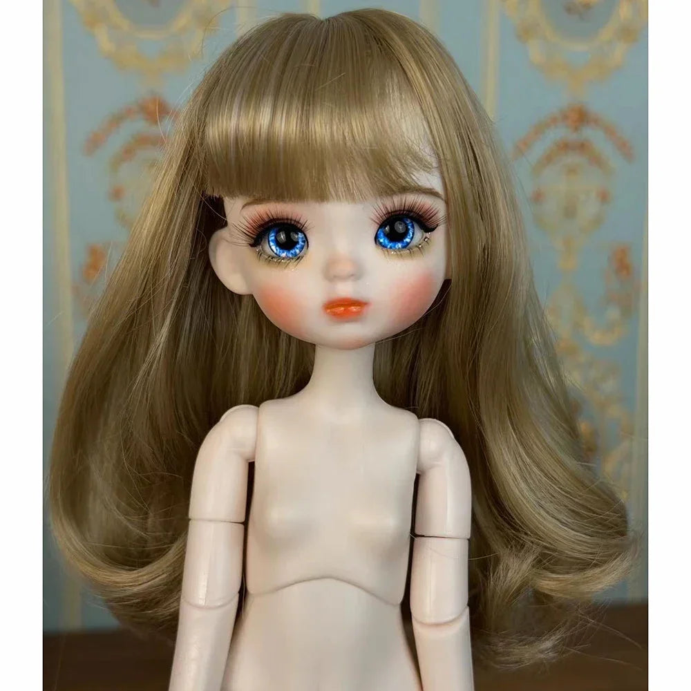 Sweet Doll 1/6 BJD Handmade 30cm Princess Doll – Makeup Doll for Girls Birthday Gift