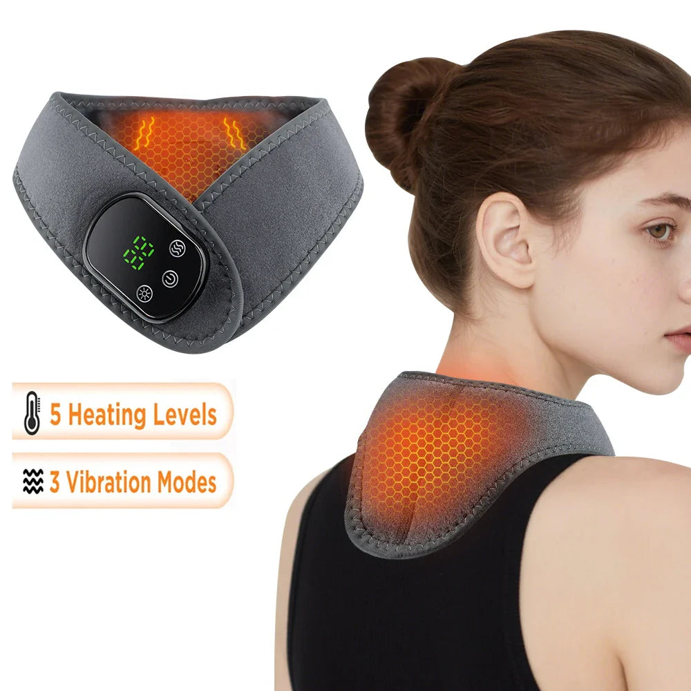 Electric Foot & Hand Massager with Heat and Vibration – Portable Ankle & Joint Relaxation Therapy Device