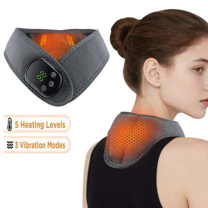 Electric Foot & Hand Massager with Heat and Vibration – Portable Ankle & Joint Relaxation Therapy Device