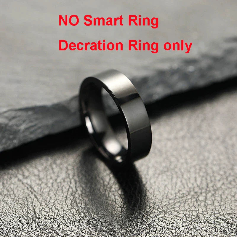 2026 Smart Ring Health Tracker – Heart Rate, Blood Pressure, Blood Oxygen & Sleep Monitoring Fitness Activity Ring with Step Counter, Waterproof Wearable Device