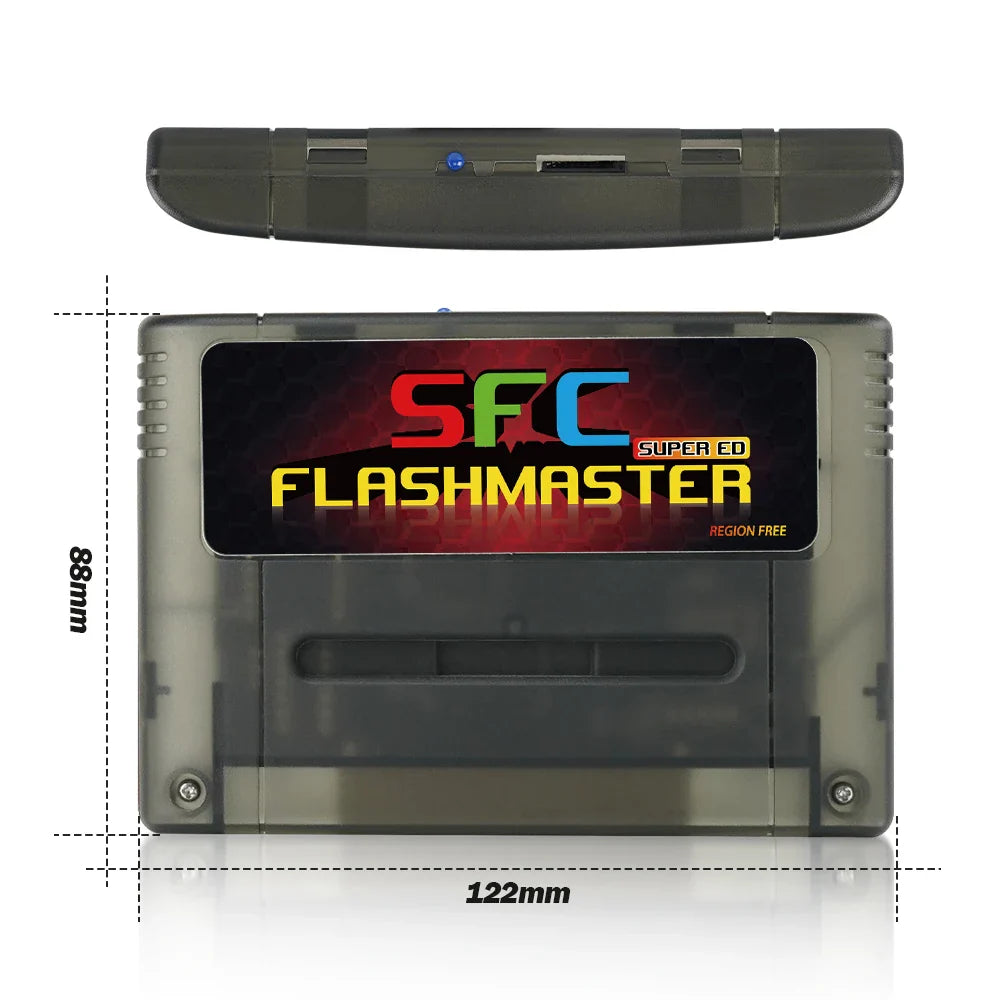 Super SFC 3000-in-1 Game Card with 8GB TF Card for Nintendo SNES Console