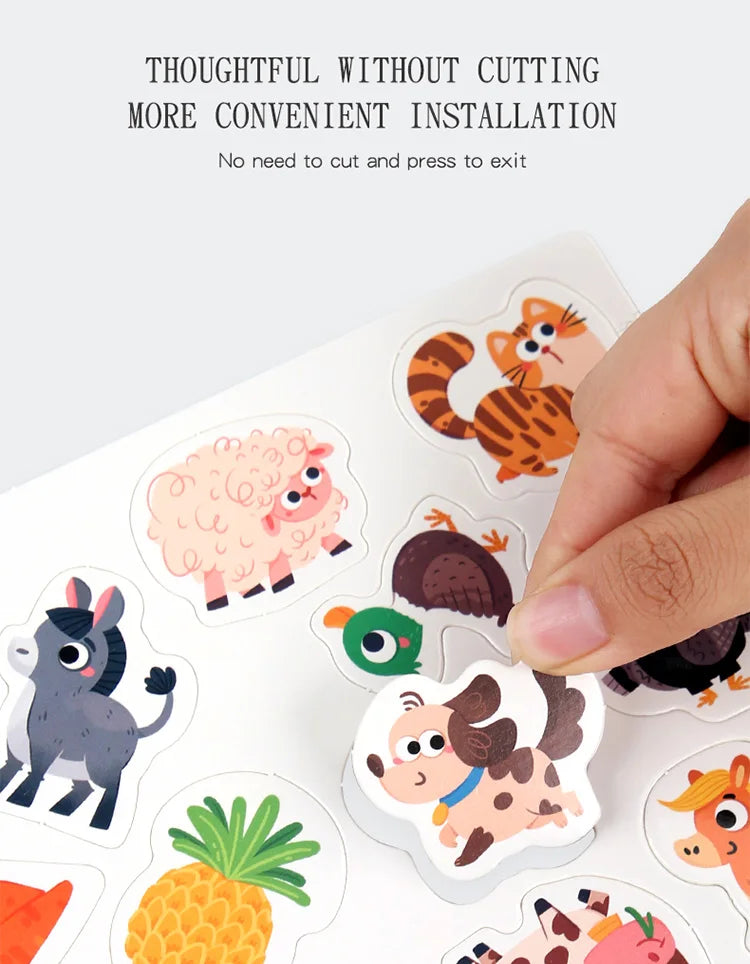 Montessori Baby Busy Book – My First Quiet Book, Early Learning Toy & Matching Game for Toddlers (2-3 Years)