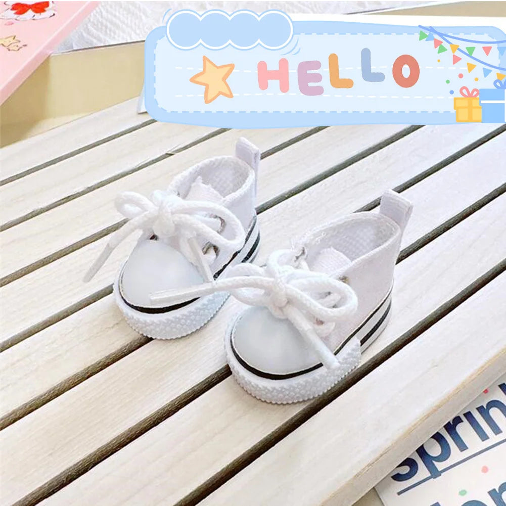 15-17cm Labubu & 10cm Cotton Doll Clothes – Summer 2-Piece Outfit with Shoes, V1-V3 Compatible