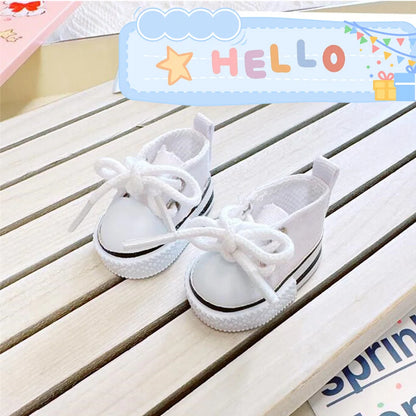 15-17cm Labubu & 10cm Cotton Doll Clothes – Summer 2-Piece Outfit with Shoes, V1-V3 Compatible