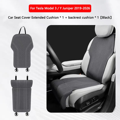 Tesla Model 3/Y Juniper 2019–2026 Car Seat Leg Support Extender Cushion – Auto Seat Extension Interior Accessory