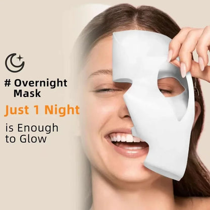 Bio Collagen Facial Mask – Deep Hydrating, Pore Shrinking Overnight Moisturizer Brightening Korean Skincare