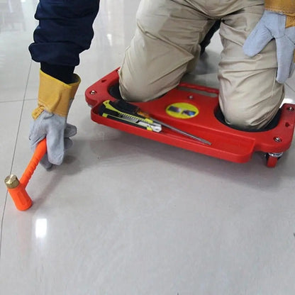 Rolling Knee Pads with Wheels – Creeper for Tile Work & Floor Construction Tools