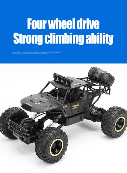 1:12 RC Off-Road 4WD Monster Truck – High-Speed 20Km/h All-Terrain Remote Control Car for Adults & Beginners