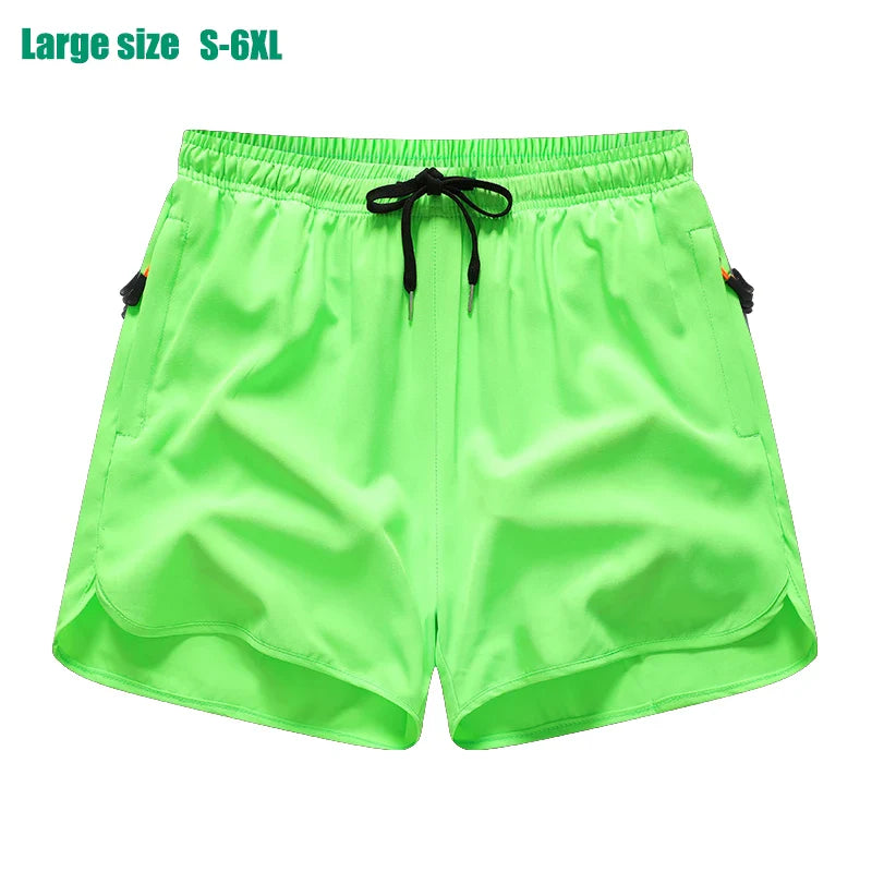 Men’s Ice Silk 3/4 Sports Shorts – Lightweight Quick Dry Running & Fitness Casual Sweat-Absorbing Outdoor Training Pants