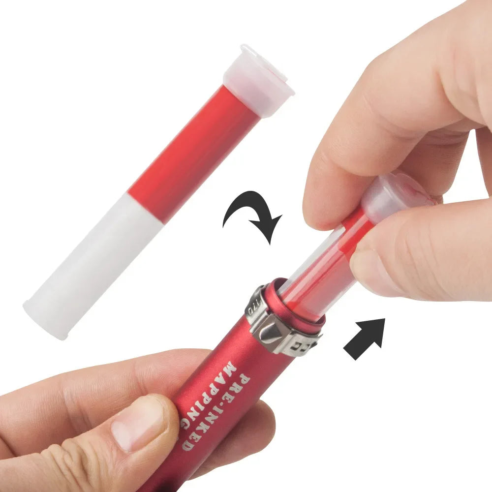 30m Pre-Inked Microblading Mapping String – White Eyebrow Marker Thread for Permanent Makeup & Tattoo Dyeing