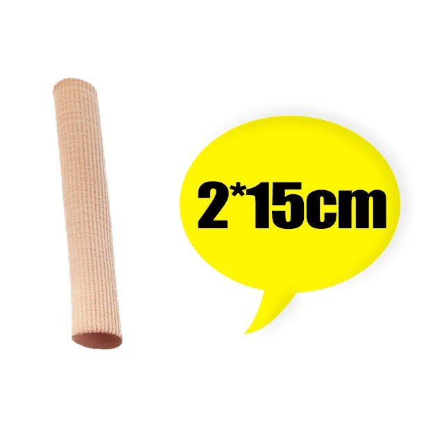 Gel Toe Cover Elastic Fiber Protector – Silicone Finger Tube for Toe Protection and Friction Reduction, Foot Care Accessory