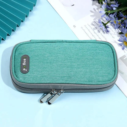 Oxford Cloth Insulin Cooling Bag - Portable Cold Storage Medicine Cooler for Diabetes, Travel-Friendly Drug Freezer