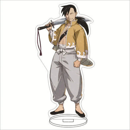 Fullmetal Alchemist Acrylic Stand — 15cm Anime Action Figure PVC Desktop Model Toy Gift