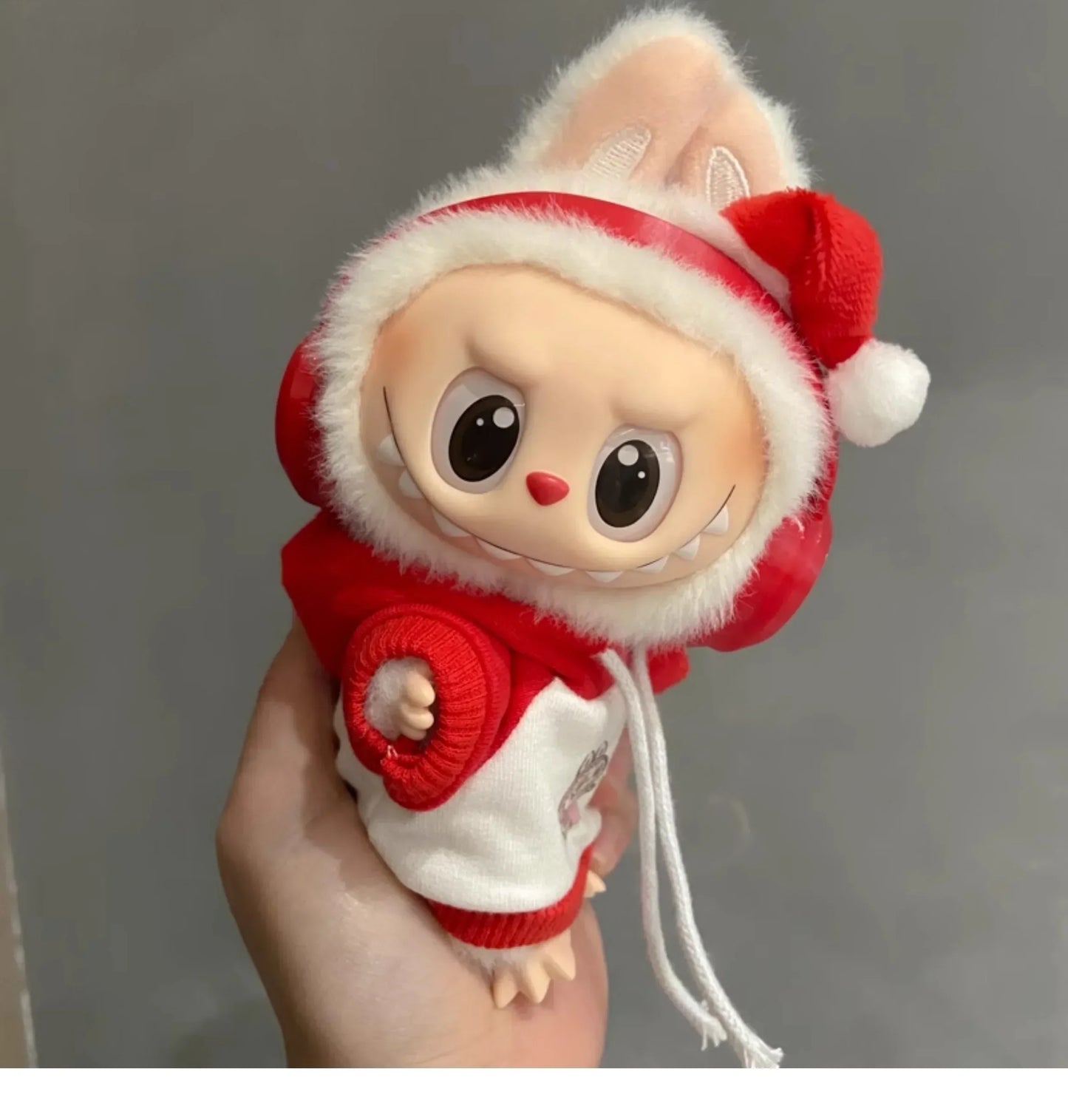 Labubu Doll Accessories — 17cm Fashion & 10cm Cotton Doll Macaron Color Earphones for Labubu Dolls