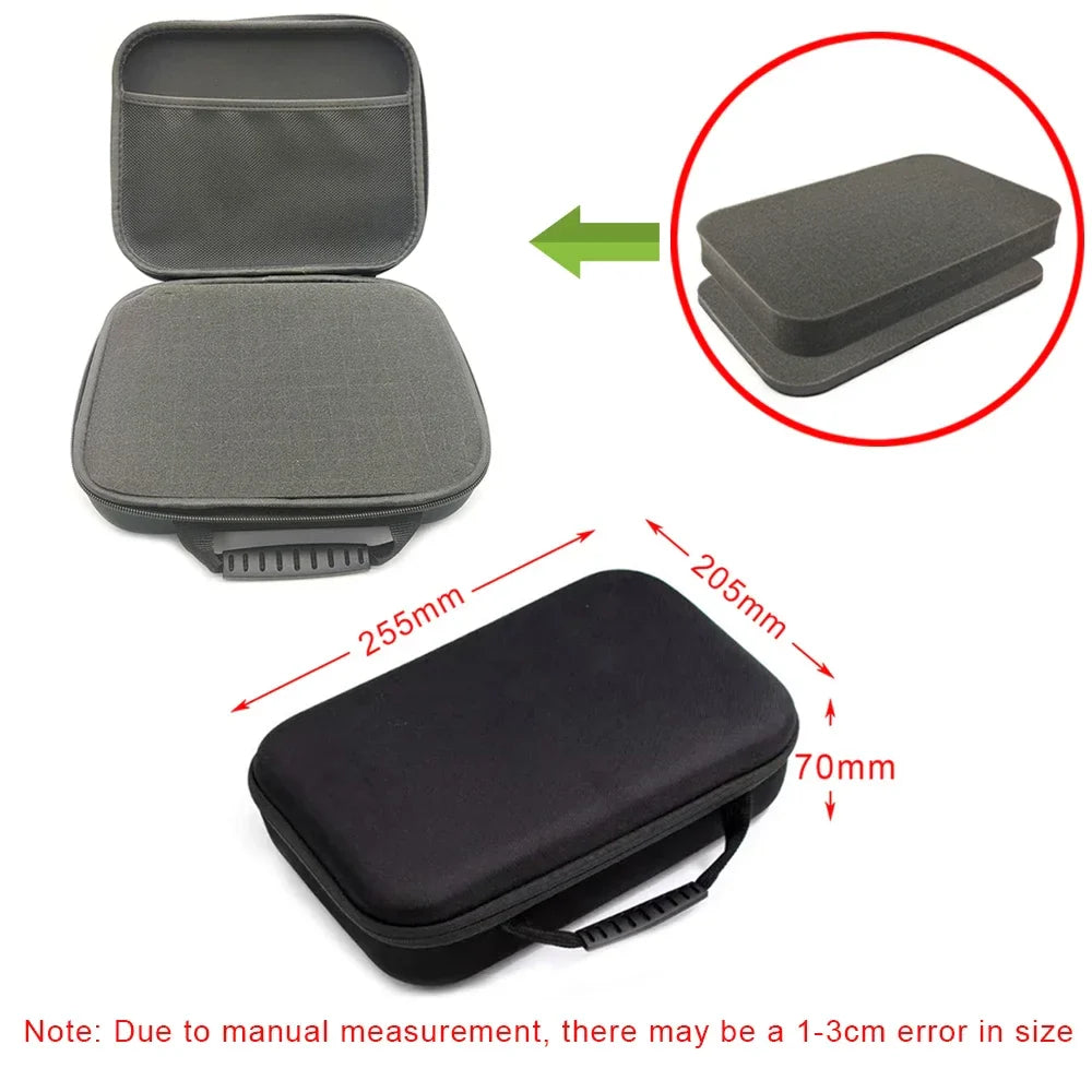 DIY Foam Hard Carry Case Storage Bag – Shockproof Travel Zipper Organizer for Camera & Outdoor Tool Accessories