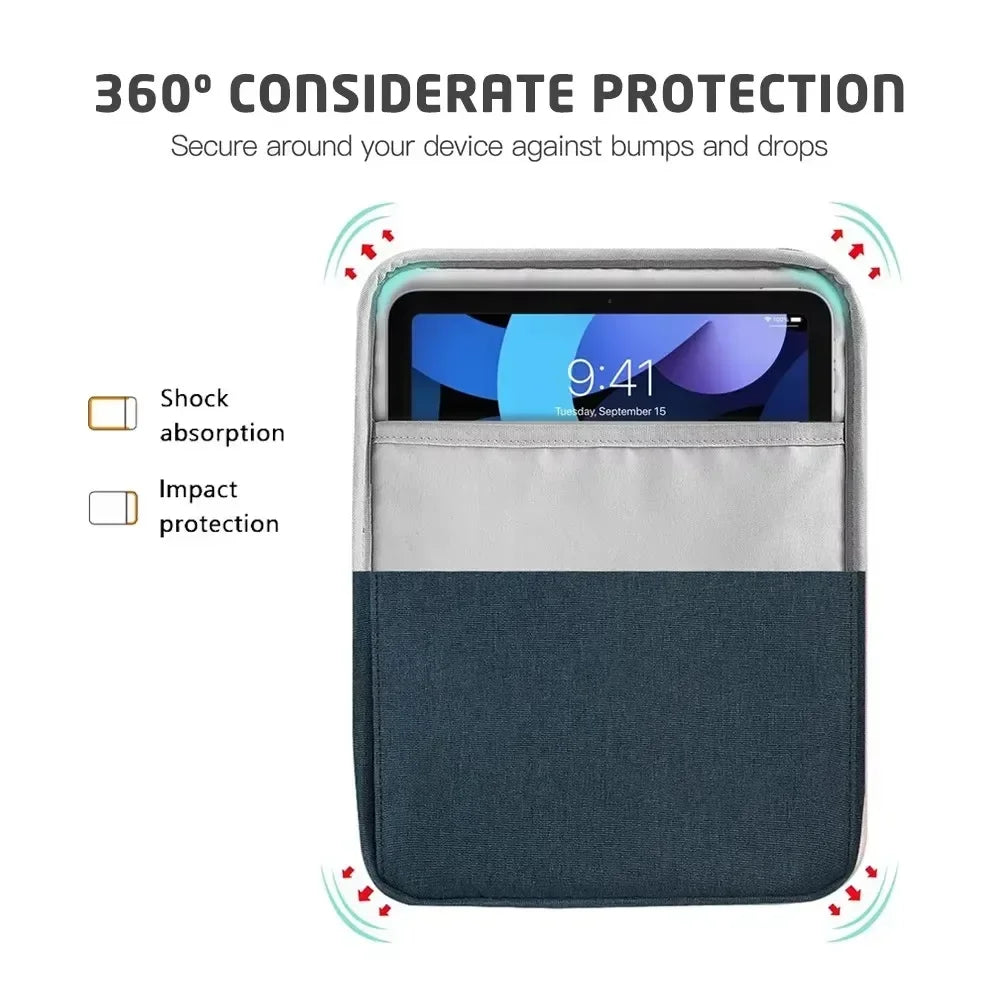Tablet Bag Case for Samsung Galaxy Tab S11/S10 Plus/Ultra/S9/S8 FE+ — Universal Laptop Pouch Handbag for Tab S11 Lite Accessories