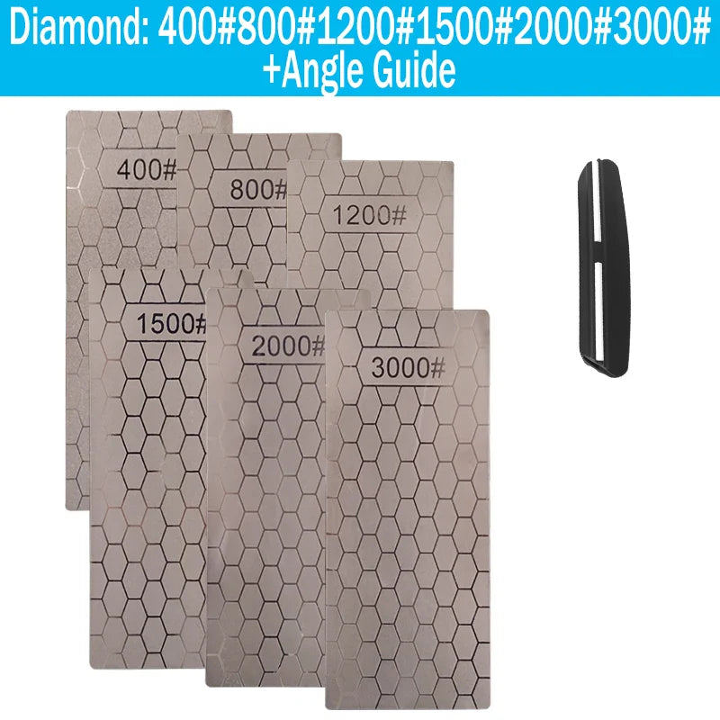 Diamond Sharpening Stone Bar | Knife Sharpener Whetstone for Grinding & Honing | No Base
