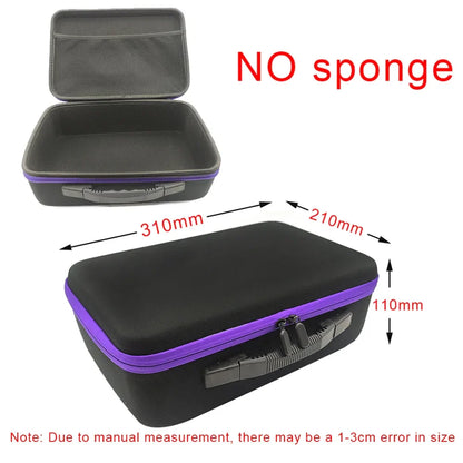DIY Foam Hard Carry Case Storage Bag – Shockproof Travel Zipper Organizer for Camera & Outdoor Tool Accessories