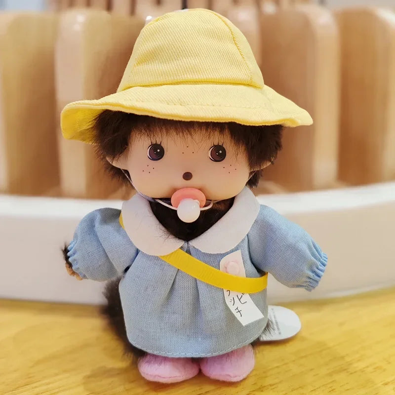 Kawaii Meng Qiqi Dress-Up Doll Plush Pendant – Cute School Bag Accessory & Children’s Christmas Gift
