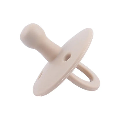 Baby Silicone Pacifier – Soft BPA-Free Soother Nipple for Newborns with Teether Toy & Nursing Pacifier Chain Pendant