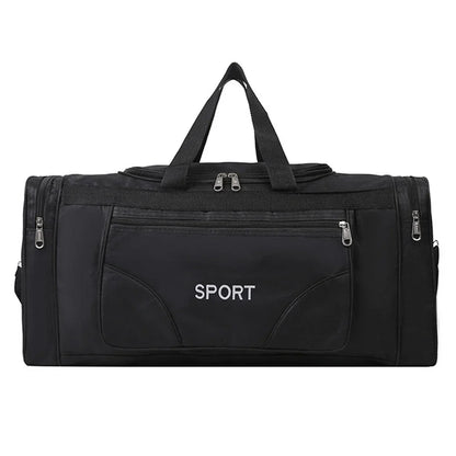 Oxford Fitness Bag – Large Capacity Waterproof Yoga & Sports Backpack with Adjustable Shoulder Strap for Outdoor Football