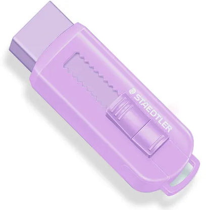 STAEDTLER 525 Telescopic Push Eraser — Professional Drawing Eraser for School & Office