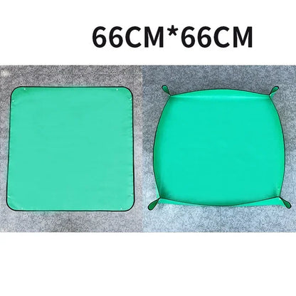 Waterproof Gardening Mat - Thickened Reusable Plant Repotting Pad for Soil Changing & Pot Transplanting