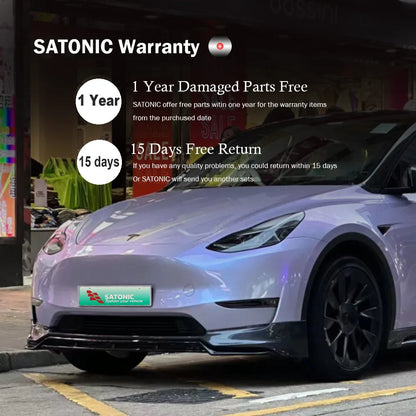SATONIC V2 Auto Frunk Soft Closer – Waterproof Frunk LED for Tesla Model 3, Y, Model 3 Highland, S & X