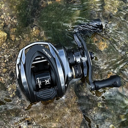 Histar Aurora AIR BFS Baitcasting Reel – Light Lure AT7 Aluminum Spool, 115G UL, 3D Dynamic Magnetic Braking System