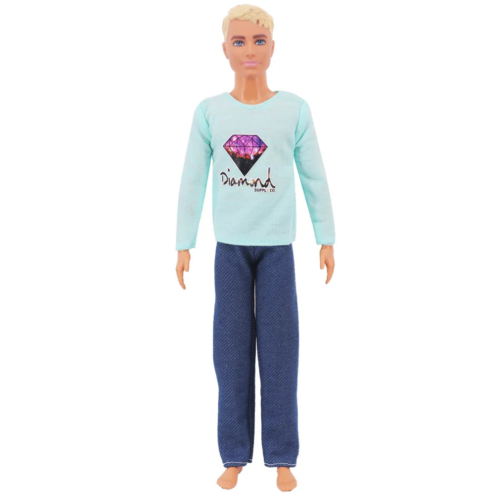 High-Quality Doll Dress Clothes for Babi & Ken Dolls — Toys for Girls, Perfect Birthday & Christmas Gift