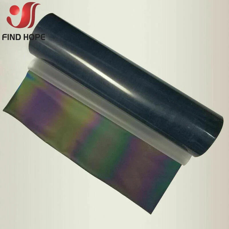 7.8x19in Reflective Heat Transfer Vinyl - Iron-On HTV Sheet for T-Shirts, DIY Patterns, Letters for Clothes and Bags