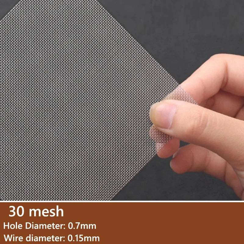 304 Stainless Steel Mesh Filter Sheets 4–400 Mesh Woven Wire Screen 1–5pcs High Quality Filtration Mesh