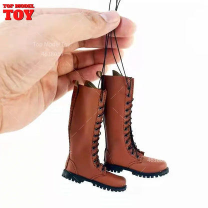1/6 Scale Male Combat Boots – Long & Short Model Shoes for 12" Action Figure, Soldier Doll Body, In Stock