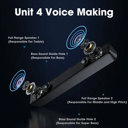 High-Quality Desktop Bluetooth & Wired Microphone with Built-in Speaker – Dual-Purpose High-Volume Audio