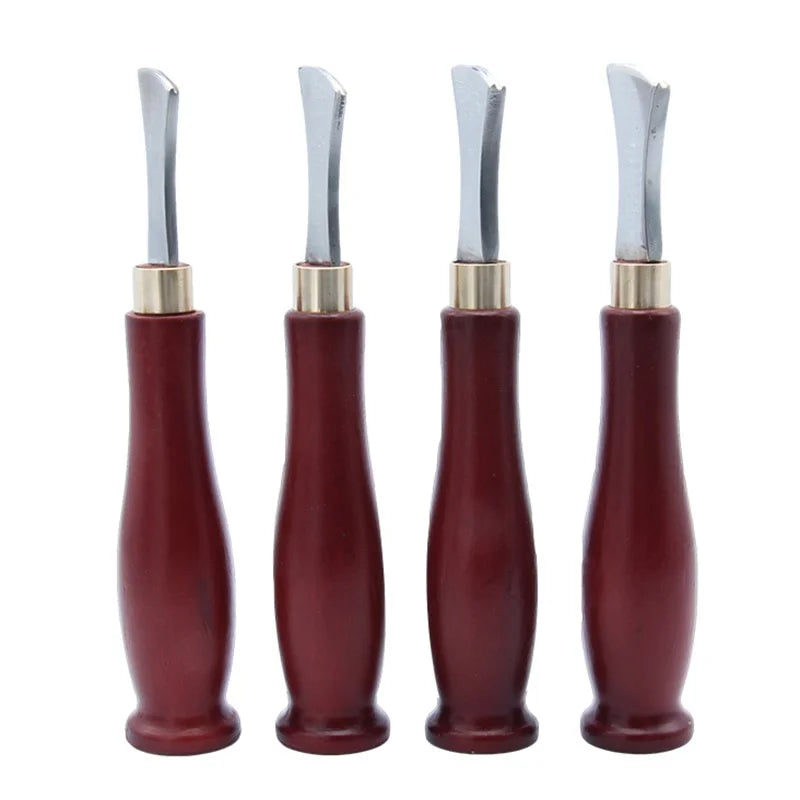 1PC Leather Edge Sector Shallow Groove Pressure Line Punch - Embedding Thread Leathercraft Tool
