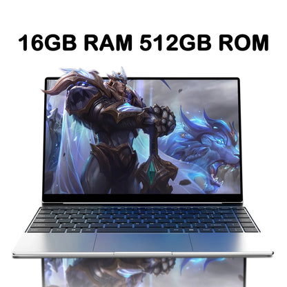 14.1" Laptop – Intel Core i9-9900, 32GB RAM, 2TB SSD, Windows 11 Pro, Full HD Gaming & Office PC