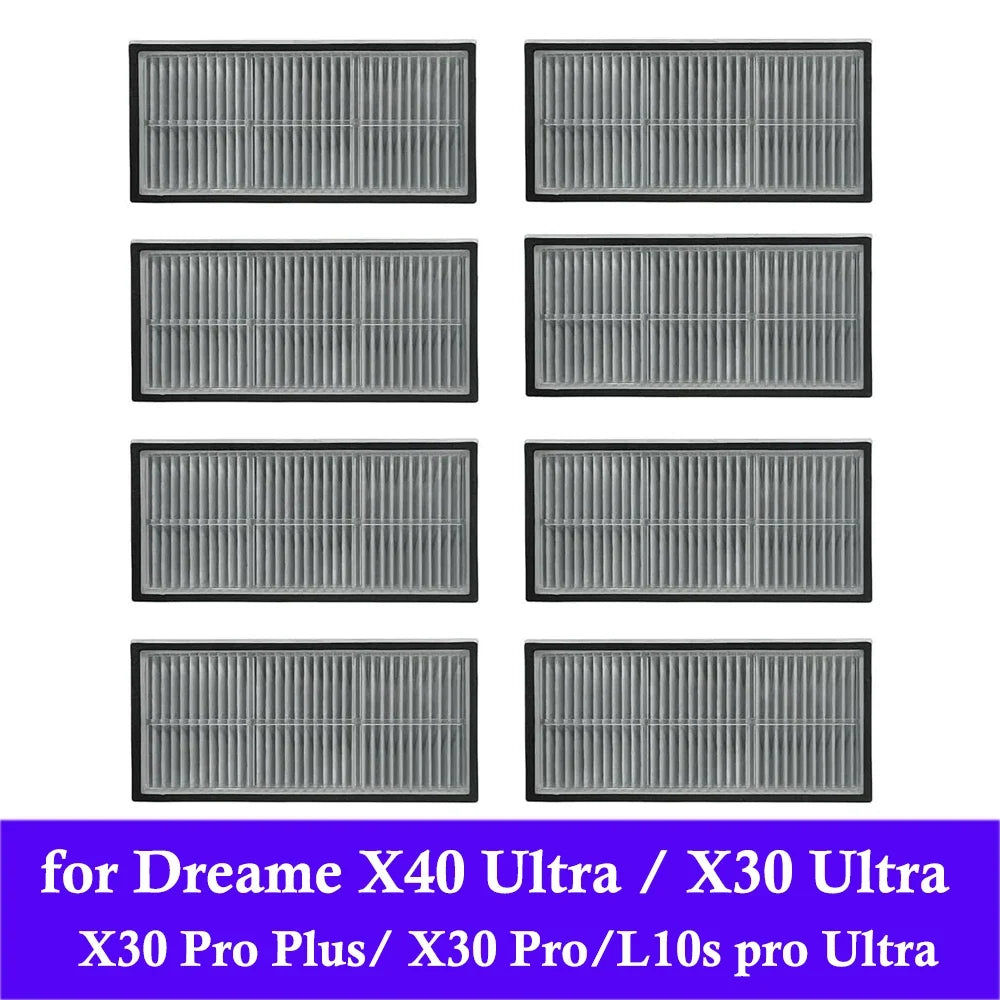 HEPA Filters for Dreame Robot Vacuum - Replacement Filter Accessories for L10s Pro Ultra, X30 Ultra & X40 Series