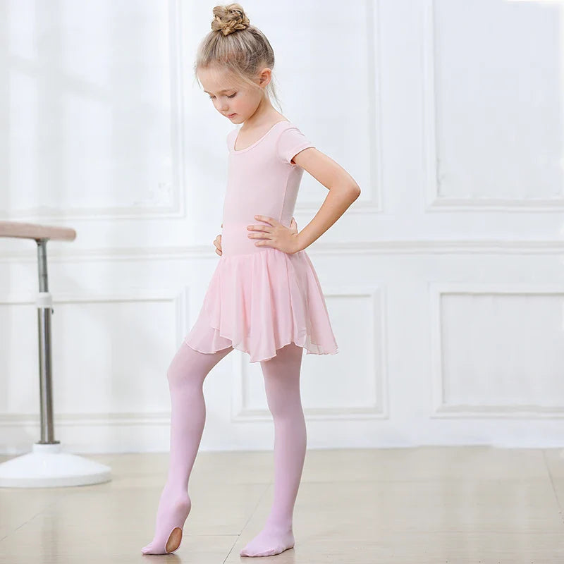 Princess Baby Girls Ballet Tights – High Elasticity Dance Pantyhose for Kids & Infants (Spring/Autumn)