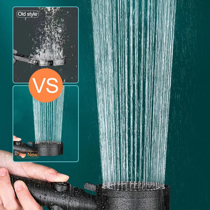 High Pressure Shower Head with Hose – 5 Modes Adjustable, Water-Saving Spray Nozzle with One-Key Stop for Bathroom Accessories
