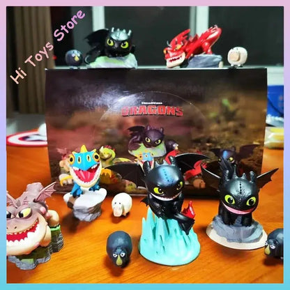 How to Train Your Dragon Toothless Action Figure – Night Fury Anime Toy, Children’s Collectible Figure