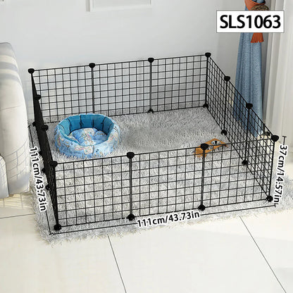 Indoor Dog Cage Wire Mesh Fence – Teddy Pet Escape Barrier